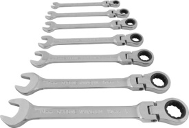 Set chei fixe inelare cu clichet, 7 piese, 8-19 mm, MaxRom, pentru service auto și lucrări de întreținere - Img 10