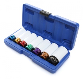 Set de chei tubulare impact 1/2" 7 piese cu teflon TA1252 – Kraft&Dele