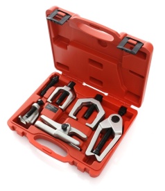 Set extractoare rulmenți cu bile 5 piese KraftDele KD10165, unealtă pentru atelier și service auto - Img 2