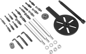 Set extractor interior pentru rulmenți KraftDele KD12511, 23 piese, pentru demontare rulmenți cu bile și cu ace - Img 4