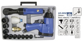 SET Pistol Impact + cheie pneumatic 354 Nm 6.3 bari 1/2" ADLER AD-005Z – Kraft&Dele