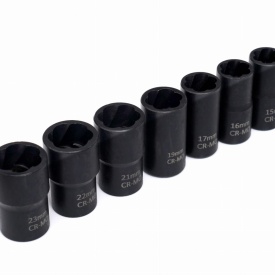 Set profesional de tubulare pentru șuruburi deteriorate 1/2 inch, 15 piese, KraftDele KD11793, cu valiză - Img 10
