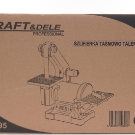 Șlefuitor combinat cu bandă și disc KraftDele KD5295, 600 W, pentru lemn, metal și materiale sintetice - Img 12