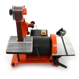 Șlefuitor de banc cu bandă și disc KraftDele KD1731, 550W, pentru lemn, materiale lemnoase și plastic - Img 2