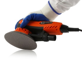 Șlefuitor excentric electric 150 mm Mar-Pol B90210, 350W, reglaj 4000-10000 rpm, conectare aspirare praf - Img 12