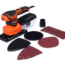 Șlefuitor excentric orbital 3 în 1 KraftDele KD3063, 1200W, cu reglaj de turație și recipient pentru praf - Img 2
