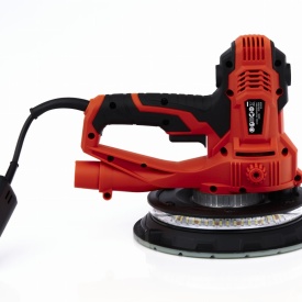 Șlefuitor pentru gips-carton KraftDele KD3132 cu iluminare LED, 1800W, pentru pereți și tavane - Img 2
