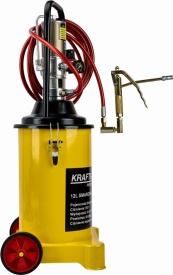 Smarownică pneumatică automată KraftDele KD1443, rezervor 12 L, cu furtun și pistol pentru ungere eficientă - Img 2