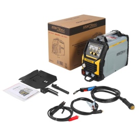Spawarcă invertor KraftDele KD3433 MIG/MAG, MMA și Lift-TIG, 255A, cu funcție SYN MIG și FLUX - Img 3