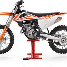 Stand cric ridicare motocicletă cross, enduro și trial MaxRom, suport service universal 135 kg, înălțime 275-380 mm - Img 6