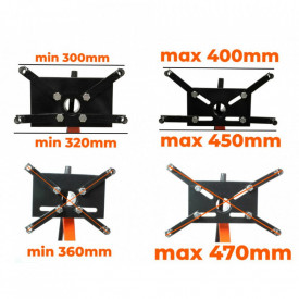 Stand pentru motor si cutie de viteze 450 kg Barracuda B-SD0902 - Img 2