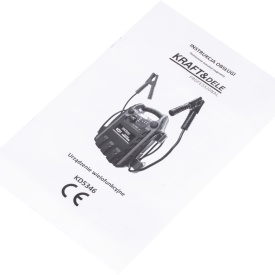 Starter auto multifuncțional 4 în 1 KraftDele KD5346, 12V, 22Ah, 1200A, cu compresor, lanternă LED și alimentare USB - Img 9