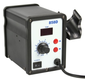 Stație cu aer cald Hot-Air 700W Mar-Pol M55950 pentru lipire, reparații service și prelucrare plastic, 100-500°C - Img 3