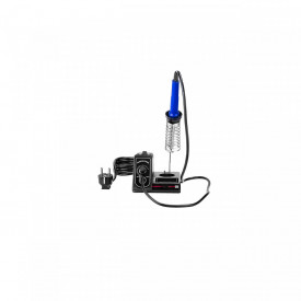 Statie de lipire cu letcon si stativ 60 W S-LS-18 Basic Stamos 10021029 - Img 4