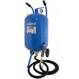 Statie de sablare profesionala cu nisip mobila 76L VERKE V81082A – Kraft&Dele