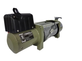 Troliu auto electric Spider Winch 13000lbs M80812 – 5897kg, 12V, 5.5 CP, cablu oțel 9.5mm×26m, frână automată - Img 2