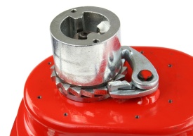 Troliu manual cu sufă 500kg MAR-POL M80745 – lungime cablu 40m, diametru 6.3mm, cârlig cu siguranță - Img 8