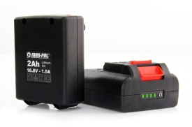 Ventuză vibratorie cu acumulator pentru montaj gresie și faianță Mar-Pol M66050, 16,8 V, 2 baterii și valiză - Img 6