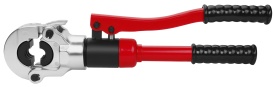 Zaciskarka hidraulică manuală pentru țevi PEX 12T 16-32 mm KraftDele KD5678, cu 11 seturi de bacuri - Img 4