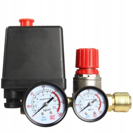 ⚙️ Presostat compresor aer cu 2 căi, cuple rapide și supapă cu reglaj al presiunii de iesire 220V 15A – XM806873 - Img 7