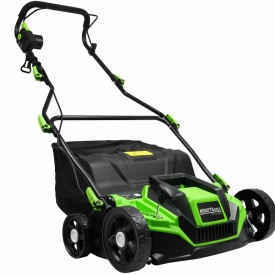 Aerator și scarificator electric KraftDele KD5427, 2400W, 32 cm, colector 40L, reglaj adâncime pentru întreținerea gazonului - Img 2