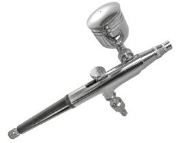 Aerograf de precizie VERKE AB-132 pentru vopsire fină, retuș, modelism și detalii artistice - Img 5