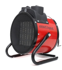 Aerotermă electrică KraftDele KD11725, 3 kW, 230V, cu termostat și 3 trepte de lucru pentru garaj, atelier și spații mici