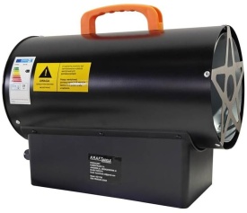 Aerotermă pe gaz KraftDele KD11700 25 kW cu termostat digital și reductor, pentru încălzire rapidă în atelier, garaj sau șantier - Img 2