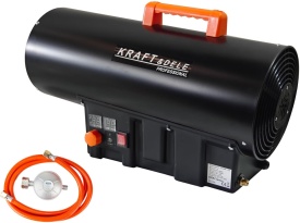 Aerotermă pe gaz LPG 45 kW KraftDele KD11706 cu termostat și afișaj digital, pentru încălzirea spațiilor medii și mari - Img 8