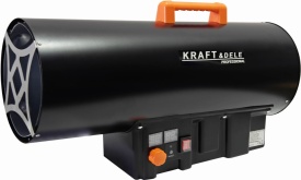 Aerotermă pe gaz LPG 60 kW cu termostat și afișaj KraftDele KD11702 pentru hale, ateliere și spații de lucru mari