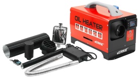 Aerotermă pe motorină 12 kW MaxRom, cu cameră de ardere închisă, alimentare 230V și 12V, pentru garaje, hale și spații gospodărești - Img 7