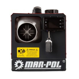 Aerotermă pe motorină Mar-Pol M80951, 12 kW, cameră de ardere închisă, alimentare 230V/12V, cu telecomandă - Img 8