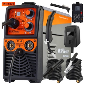 Aparat de sudură invertor KraftDele KD1876 MIG/MAG, MMA, FLUX și TIG Lift, 230V, 200A - Img 2