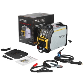 Aparat de sudură invertor KraftDele KD3434 MIG Flux / MMA / TIG Lift Synergia, 255A, 230V - Img 4