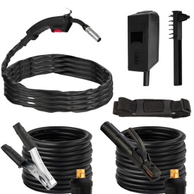 Aparat de sudură invertor MIG/MMA 200A KraftDele KD1788, 2 în 1, compact, pentru oțel și inox - Img 7