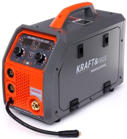 Aparat de sudură invertor MIG/MMA/TIG KraftDele KD1873 pentru atelier, garaj și lucrări generale de sudură