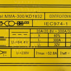 Aparat de sudură invertor MMA 300A KraftDele KD1832, IGBT, LCD, 20-300A, pentru electrozi 1,6-3,25 mm - Img 12