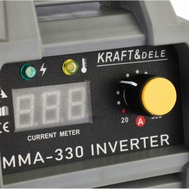 Aparat de sudură invertor MMA KraftDele KD1826, tehnologie IGBT, afișaj LCD, 20-330A, pentru electrozi 1,6-4 mm - Img 10