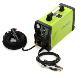 Aparat de tăiere cu plasmă KraftDele CUT-60 IGBT KD1848, 60A, 230V, compact și portabil pentru atelier și lucrări în teren - Img 9