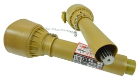 Arbore cardanic telescopic PTO 75 cm cu profil frezat, pentru transmisia puterii între tractor și utilaj, MaxRom V65020 - Img 3