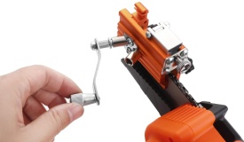 Ascuțitoare manuală pentru lanț drujbă KraftDele KD5495, set cu 5 pile, compatibilă cu lanțuri pentru fierăstraie 8-20 inch - Img 6