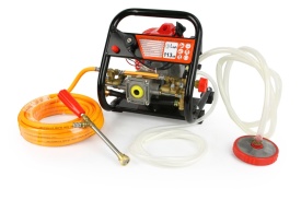 Atomizor / pulverizator pe benzină Mar-Pol M83223, presiune max. 25 bar, debit 12 l/min, furtun lance 10 m - Img 2