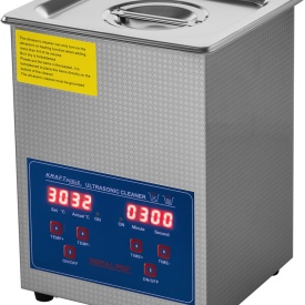 Baie ultrasonică de curățare 2L KraftDele KD500 cu încălzire, timer și afișaj LCD pentru piese fine, bijuterii și instrumente - Img 5