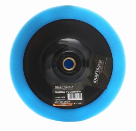 Burete de polisare mov 150 mm KraftDele KD3061, densitate 26 kg/m³, pentru finisare și lustruire auto - Img 5