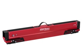 Capră atelier pliabilă KraftDele KD11874 – 700kg/1400kg capacitate, înălțime 63-82cm reglabilă, 8 trepte, antiderapantă, oțel zincat - Img 4