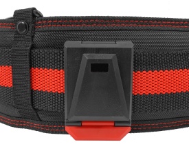 Centură portscule profesională MaxRom cu 2 buzunare glisante, suport ciocan și prindere ergonomică, model V33030 - Img 11