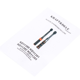 Cheie dinamometrică KraftDele 1/2 inch 10-60 Nm KD11393, cu clichet 72 dinți și carcasă de protecție - Img 10