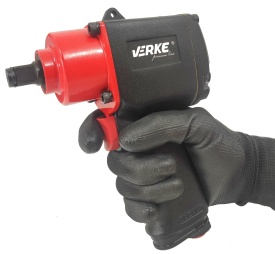 Cheie pneumatică de impact 1/2" 680 Nm scurtă Verke Premium Line, cu mecanism Twin Hammer și reglaj sens/cuplu - Img 5