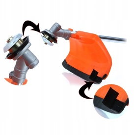 Coasă motocoasă pe benzină Mar-Pol RQ580 Split, 51,7 cm³, arbore divizat, pentru iarbă, buruieni și zone greu accesibile - Img 8