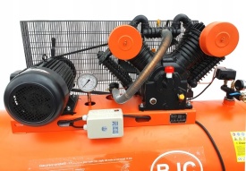 Compresor aer 500L 7.5kW MAR-POL V-1.05T/12.5 – pompă 4 pistoane, 12.5 bar, debit 1450 L/min B88050 - Img 2